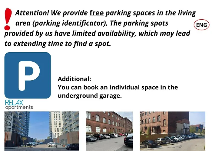Relax Apartments - Gdansk Central & Parking
